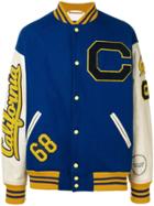 Calvin Klein 205w39nyc Patch-embellished Varsity Jacket - Blue