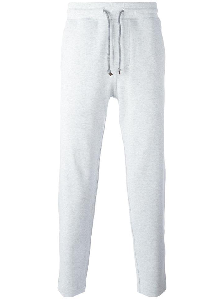 Brunello Cucinelli Drawstring Sweatpants - Grey