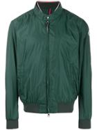Moncler Striped Trim Lightweight Jacket - Green