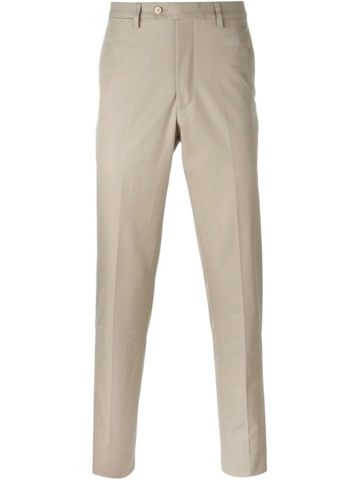 Mp Massimo Piombo Chino Trousers, Men's, Size: 48, Nude/neutrals, Cotton