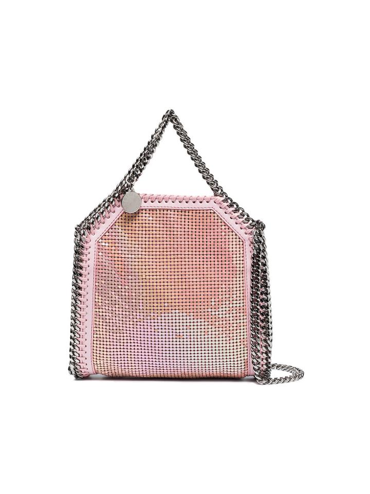 Stella Mccartney Pink Falabella Mini Tote Bag - Pink & Purple
