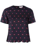 Chinti And Parker - Ladybird T-shirt - Women - Cotton/spandex/elastane - 10, Blue, Cotton/spandex/elastane