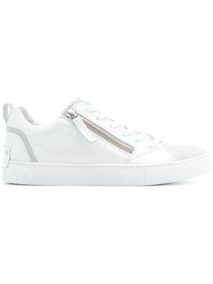 Crime London Java Lo Sneakers - Metallic