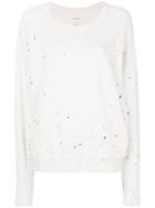 The Great Paint Splat Sweatshirt - White