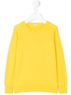 Il Gufo - Crew Neck Jumper - Kids - Cotton - 12 Yrs, Yellow/orange