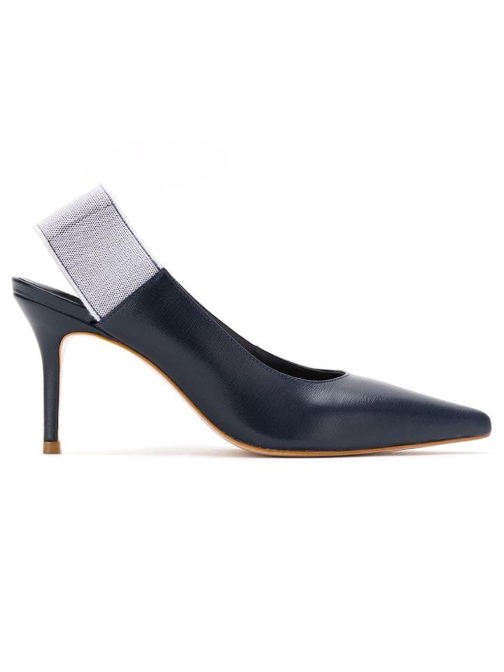 Studio Chofakian Leather Pumps - Blue