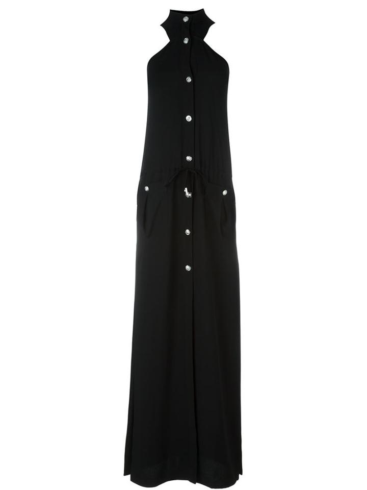 Versus Cut-out Buttoned Gown
