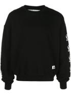 Off-white Printed Sleeve Sweatshirt - Black