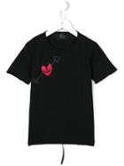 Lost And Found Kids Dad Tattoo Print T-shirt