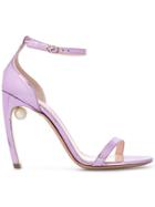 Nicholas Kirkwood Mira Pearl Sandals - Pink & Purple