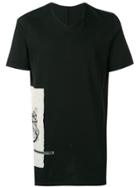 Rick Owens Drkshdw Printed Patch T-shirt - Black