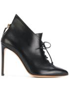 Francesco Russo Lace Up Ankle Boots - Black