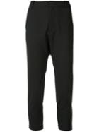 Nili Lotan Cropped Trousers, Women's, Size: 2, Black, Spandex/elastane/virgin Wool