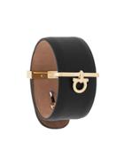 Salvatore Ferragamo Buckle Bracelet - Black