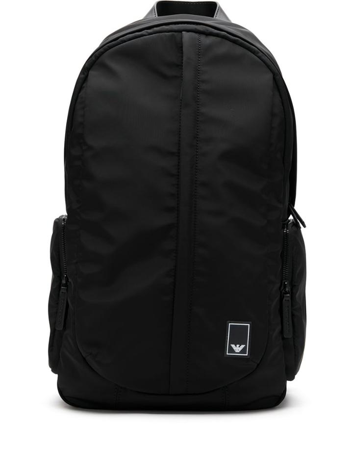 Emporio Armani Mochila Com Logo - Black