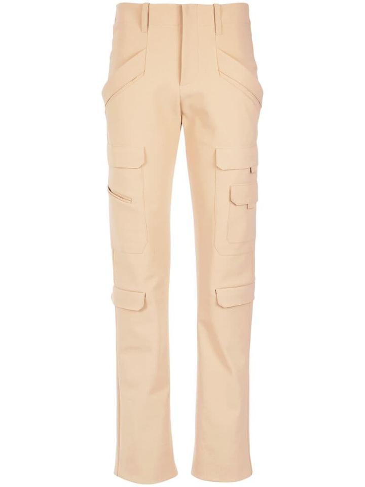 Gloria Coelho Cargo Trousers - Neutrals