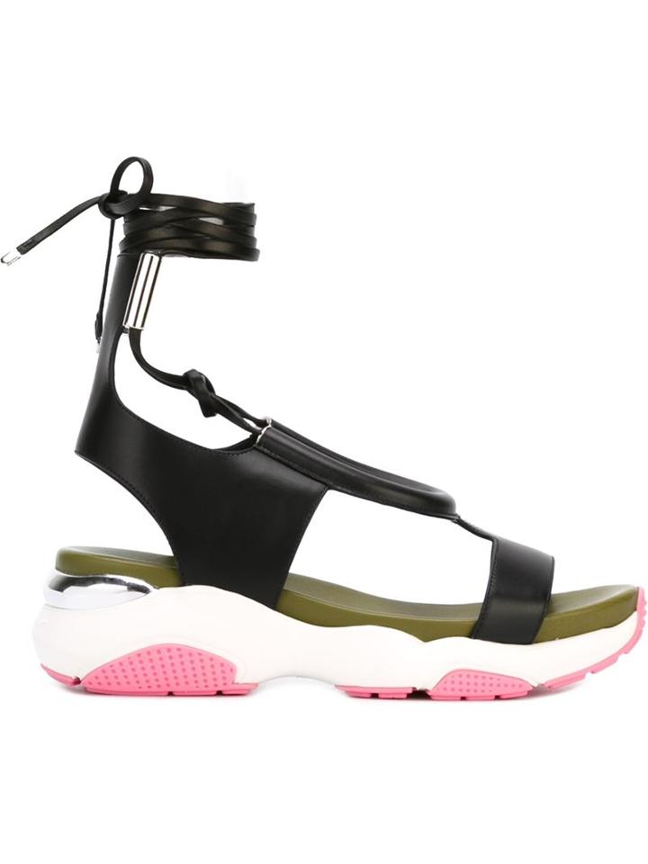 Salvatore Ferragamo Lace-up Sandals