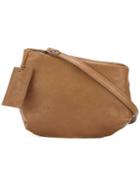 Marsèll Zip Up Cross Body Bag, Women's, Brown, Calf Leather