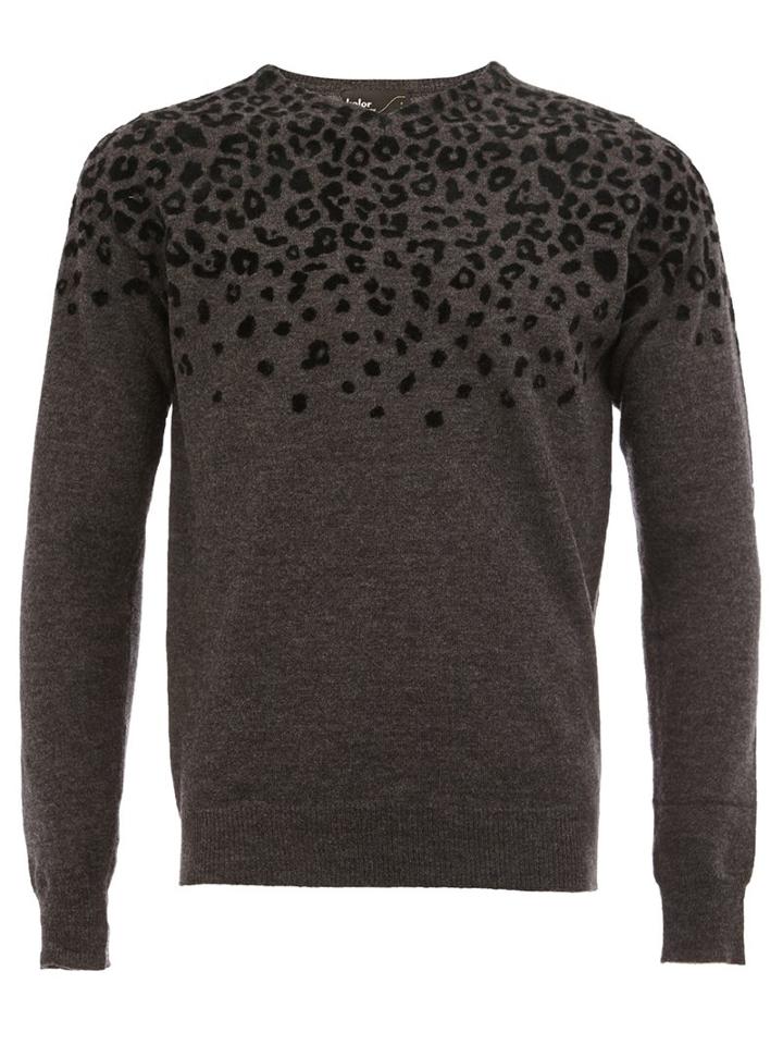 Kolor Leopard Print Jumper