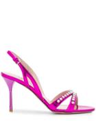 Miu Miu Crystal Embellished Sandals - Pink