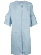 Dorothee Schumacher Straight-fit Coat - Blue