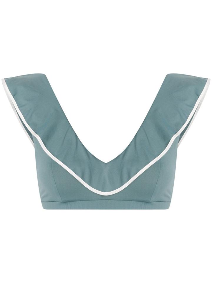 Marysia Seamless Bikini Top - Blue