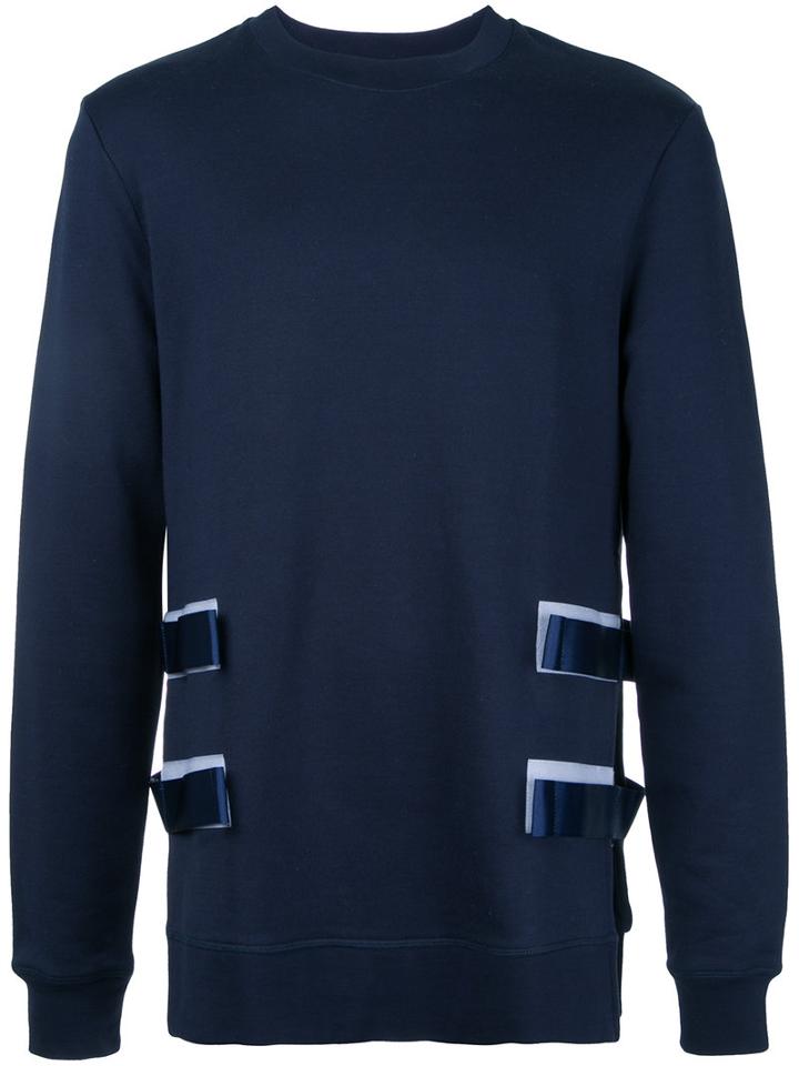 Matthew Miller - Side Strap Top - Men - Cotton - M, Blue, Cotton