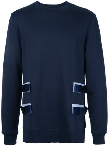 Matthew Miller - Side Strap Top - Men - Cotton - M, Blue, Cotton