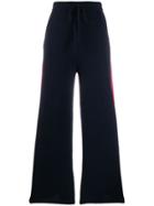 N.peal Knitted Track Pants - Blue