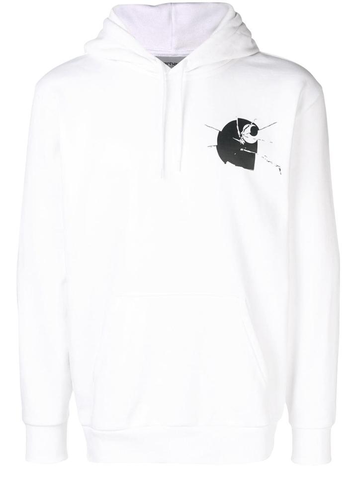 Carhartt Logo Print Hoodie - White