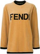 Fendi Pre-owned Long Sleeve Sweatshirt - Brown