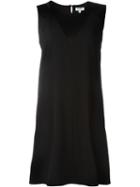 Kenzo Stitch Detailed Dress, Women's, Size: 40, Black, Polyester/triacetate