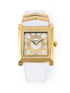 Versace Greek Key Watch - White