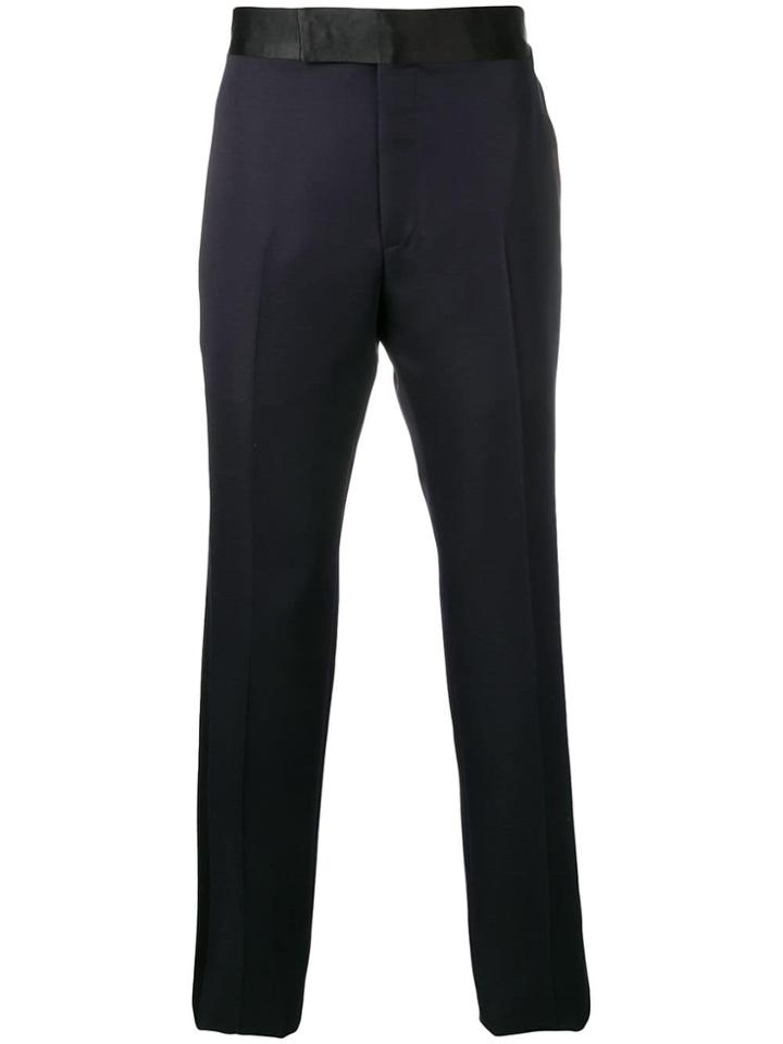Tom Ford Slim-fit Tuxedo Trousers - Blue