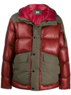 Cp Company Hooded Down Jacket - Green