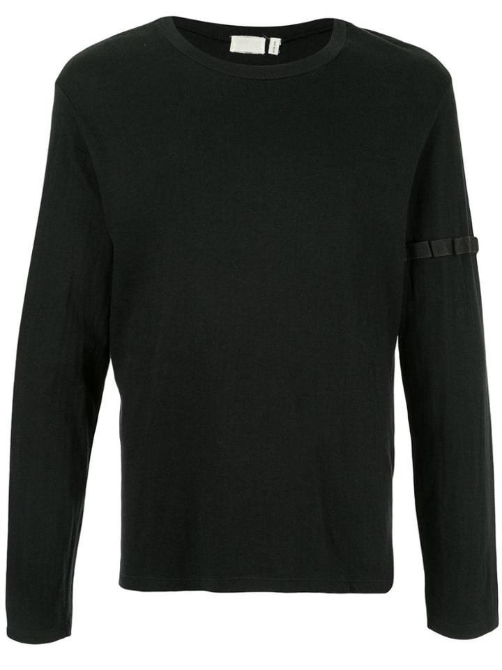 Helmut Lang Pre-owned 1990's Bondage Longsleeved T-shirt - Black