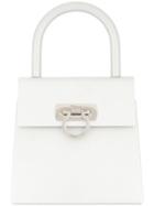 Salvatore Ferragamo Vintage Gancini Hand Bag - Metallic