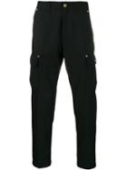 Versace Jeans Couture Straight Leg Cargo Trousers - Black