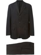Moschino Vintage Patchwork Detail Suit - Grey
