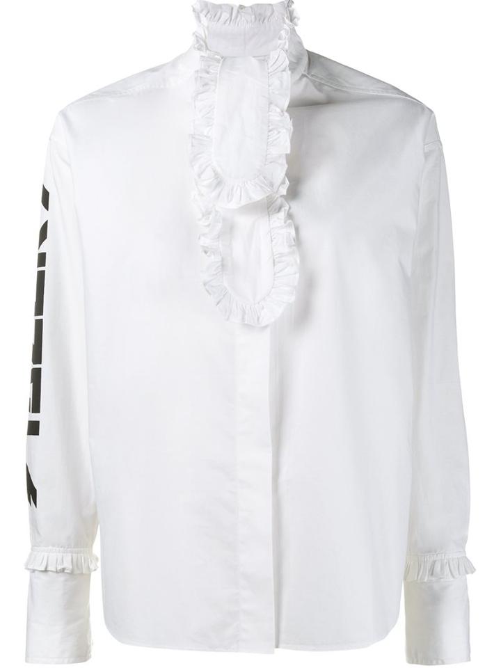 Ashley Williams Ruffle Detail Shirt