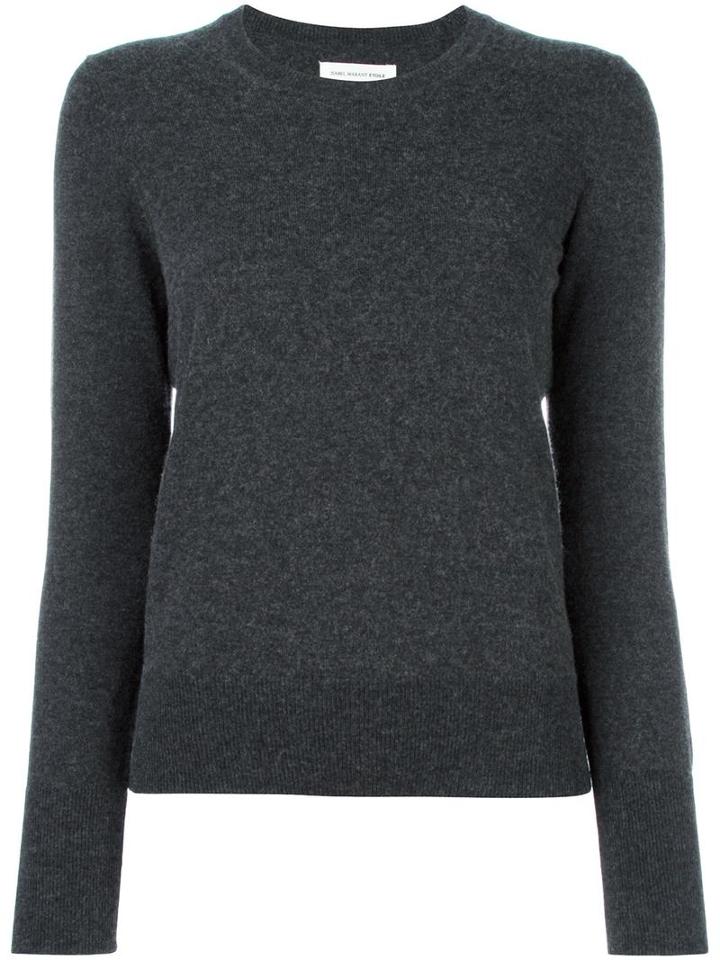 Isabel Marant Étoile 'kelton' Jumper, Women's, Size: 40, Grey, Cotton/wool