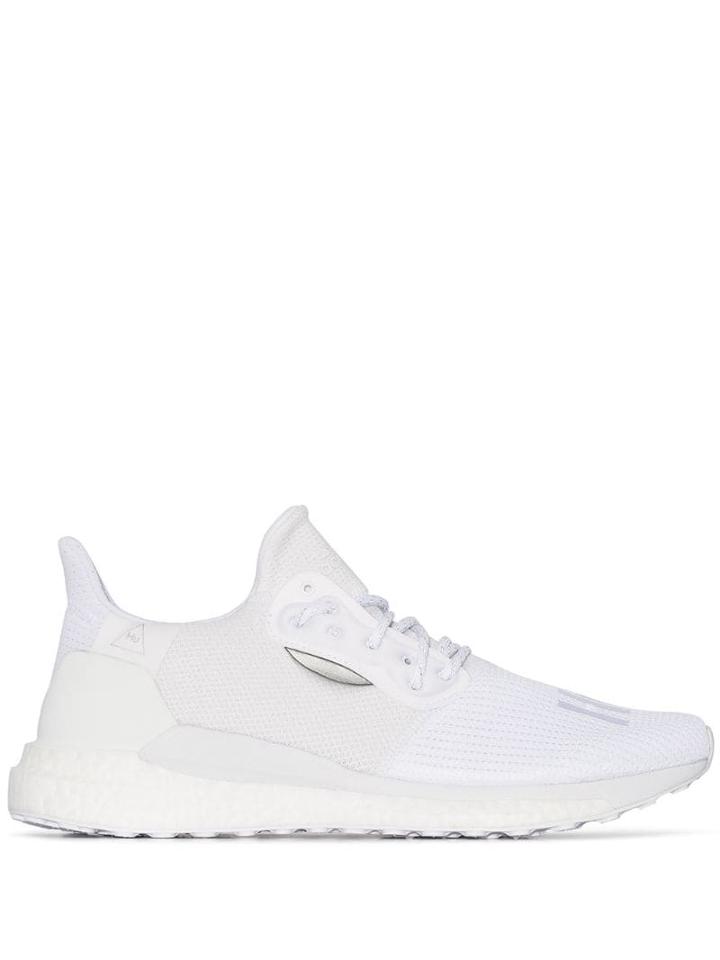 Adidas X Pharrell Solar Hu Glide Sneakers - White