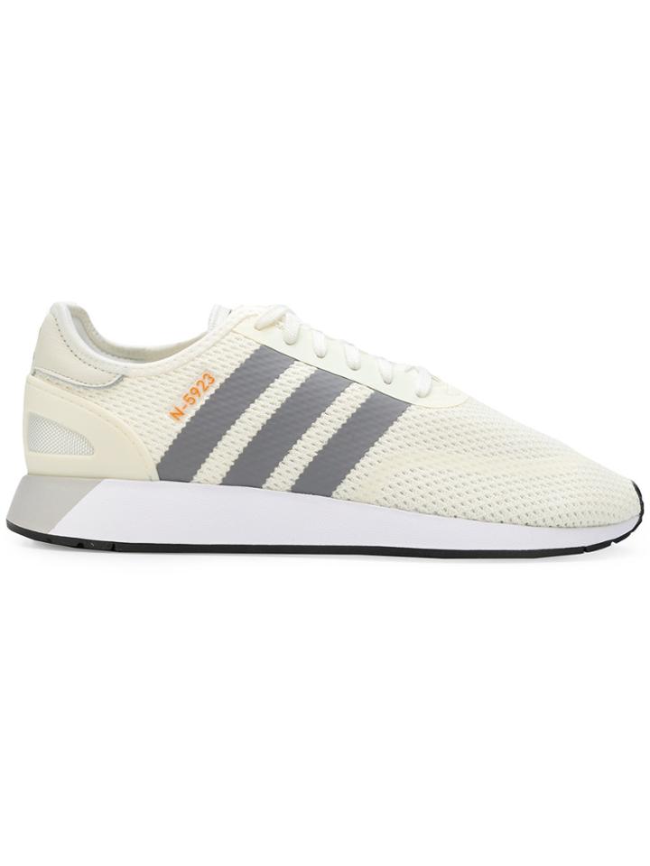 Adidas Retro Running Sneakers - White