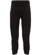 Neil Barrett Biker Detail Ribbed Knee Sweatpants - Black