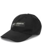Dolce & Gabbana Heat Pressed Logo Cap - Black