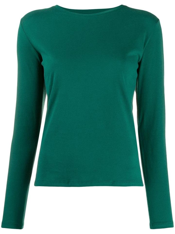 Majestic Filatures Long Sleeves T-shirt - Green