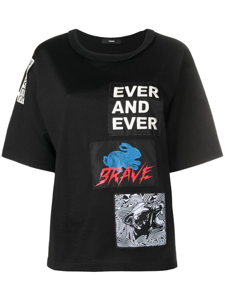 Diesel T-jacky T-shirt - Black