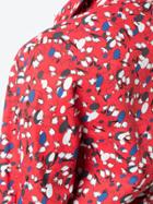 Marni Printed High Low Shirt - Red