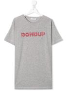 Dondup Kids Grey Logo T-shirt