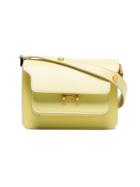 Marni Yellow Leather Trunk Mini Bag - Yellow & Orange